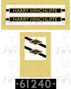 61240  HARRY HINCHLIFFE