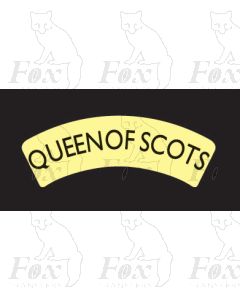 Headboard (Pre-war LNER) - QUEEN OF SCOTS