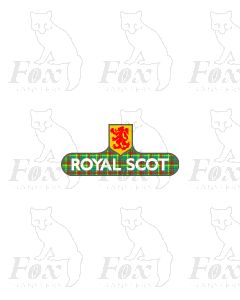 Headboard (ornate) - THE ROYAL SCOT (Mid 1950s)