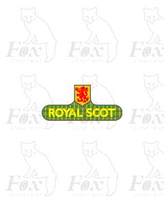 Headboard (ornate) - THE ROYAL SCOT (Early 1960s)