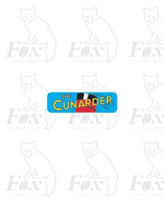 Headboard (ornate) - THE CUNARDER - (deep blue ground)