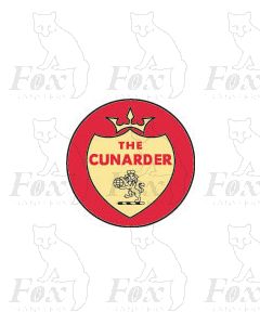 Headboard (ornate) - THE CUNARDER - (large shield, Lord Nelson Class locos)