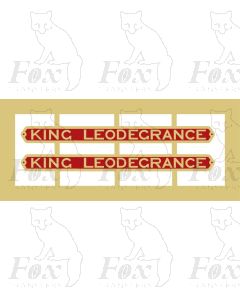 73118 KING LEODEGRANCE