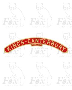 933 KINGS-CANTERBURY