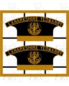 45154  LANARKSHIRE YEOMANRY 