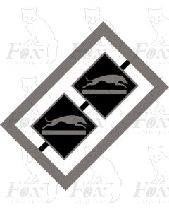 MPD Plaques - Willesden greyhound (86502 only)