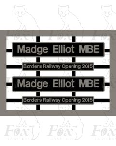 66528 Madge Elliott Borders Railway Opening 2015