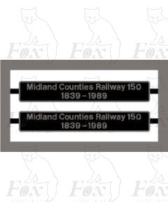 47973 Midland Counties Railway 150 1839-1989