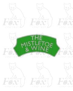 FESTIVE Headboard - THE MISTLETOE AND WINE