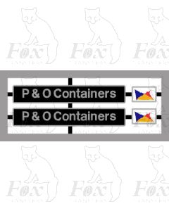 37358 P & O Containers