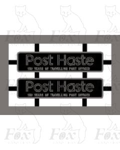 73138 Post Haste 150 YEARS OF TRAVELLING POST OFFICES
