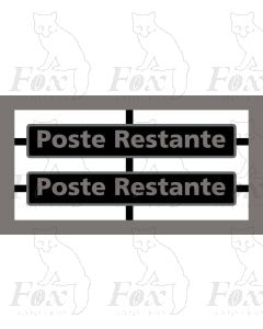 47774 Poste Resante