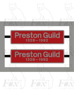 86212 Preston Guild 1328-1992