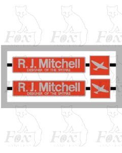 33063 R J Mitchell with Spitfire MPD - RED
