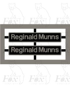 60092 Reginald Munns
