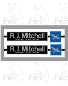 33063 R J Mitchell with Spitfire MPD - BLACK