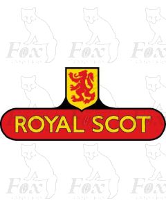 Headboard (ornate) - ROYAL SCOT (introduced 1950)