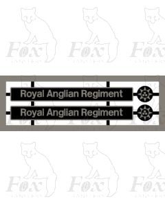 86246 Royal Anglian Regiment (with plaques)