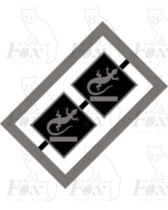 MPD Plaques - St Blazey lizard