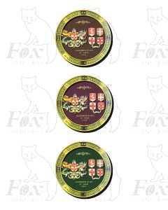 SECR LOCO/COACH CRESTS - 1899-1915 (DIGITAL CRESTS)