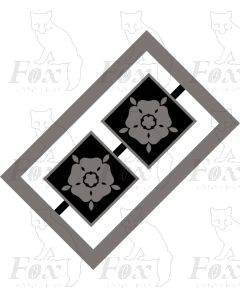 MPD Plaques - Tinsley rose Standard