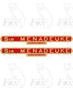 30787  SIR MENADEUKE