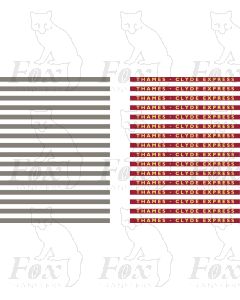 THAMES CLYDE EXPRESS - Steel Coachboards