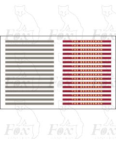 THE BROADSMAN - Steel Coachboards