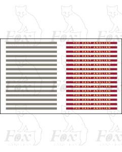THE EAST ANGLIAN - Steel Coachboards