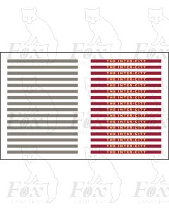 THE INTER-CITY - Steel Coachboards