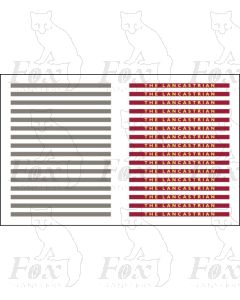 THE LANCASTRIAN - Steel Coachboards
