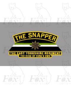 60809 THE SNAPPER THE EAST YORKSHIRE REGIMENT THE DUKE OF YORKS OWN