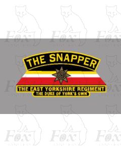 809 THE SNAPPER THE EAST YORKSHIRE REGIMENT THE DUKE OF YORKS OWN