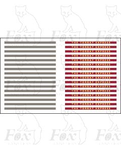 THE TORBAY EXPRESS - Steel Coachboards