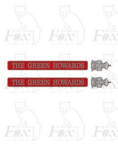 55008 THE GREEN HOWARDS  (with crests)