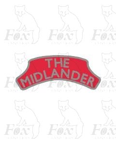 Headboard (plain) - THE MIDLANDER - red