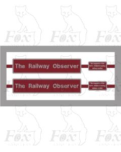 43014 The Railway Observer 