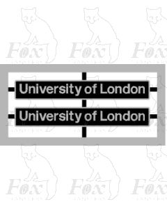 86634 University of London