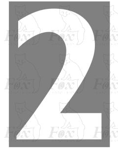 VINYL CUT NUMBER - 2