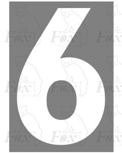 VINYL CUT NUMBER - 6