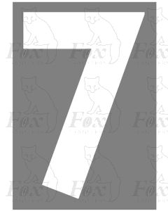 VINYL CUT NUMBER - 7