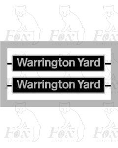 47338 Warrington Yard