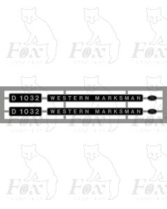 D1032 WESTERN MARKSMAN