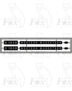 D1030 WESTERN MUSKETEER