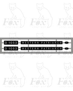 D1053 WESTERN PATRIARCH