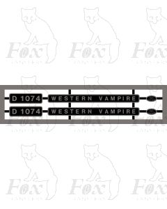 D1074 WESTERN VAMPIRE