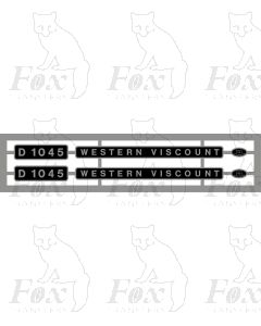 D1045 WESTERN VISCOUNT