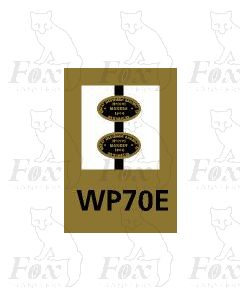 GNR Doncaster 1905 worksplates