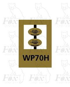 Doncaster 1922 worksplates