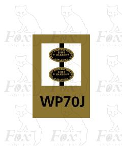 GNR Doncaster undated worksplates 